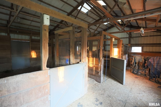 view of stable