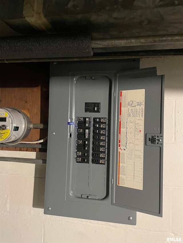 utilities with electric panel