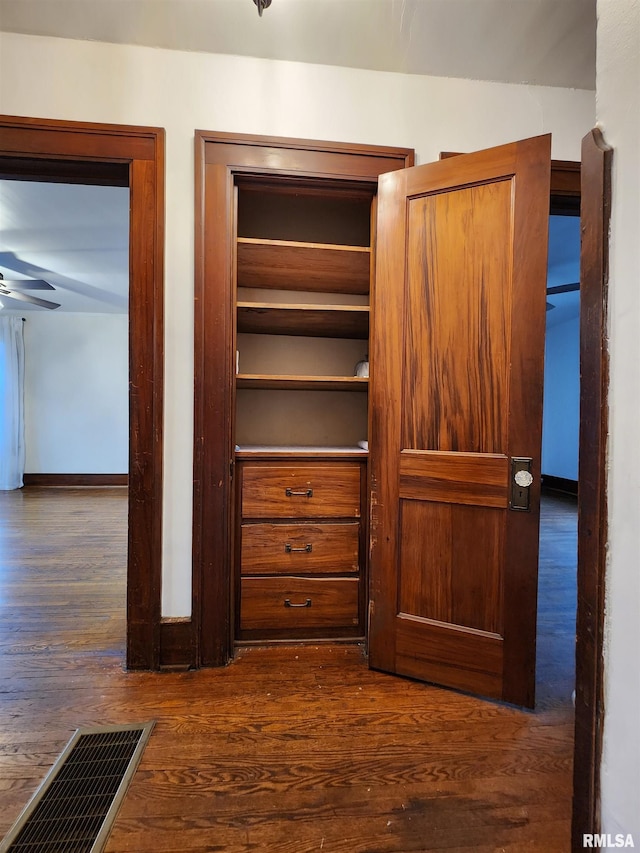 view of closet