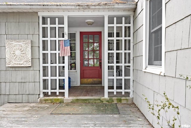 view of entrance to property