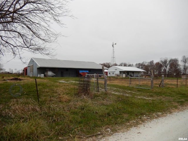 1200 E 200th St, Plymouth, IL 62367 - view of front of property featuring an outbuilding