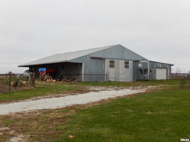 1200 E 200th St, Plymouth, IL 62367 - view of pole building