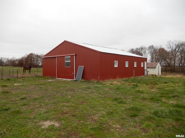 1200 E 200th St, Plymouth, IL 62367 - view of pole building