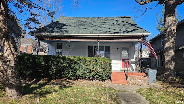 view of bungalow-style home