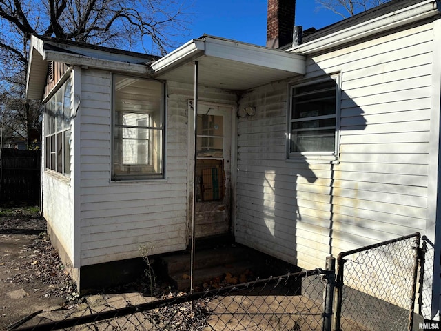 view of property entrance