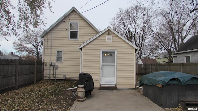 view of back of house