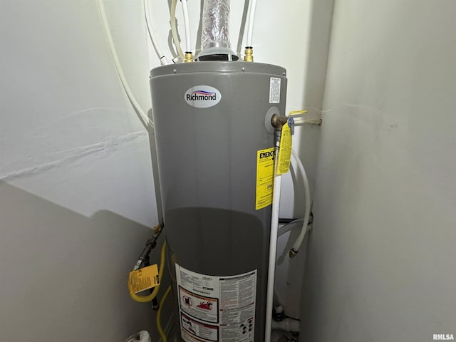 utilities featuring water heater