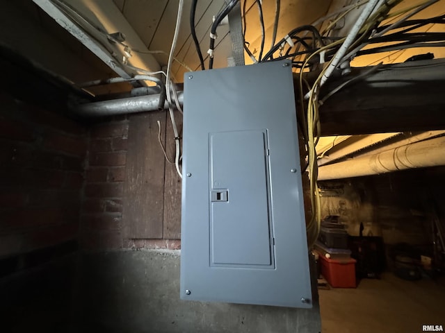 utilities with electric panel