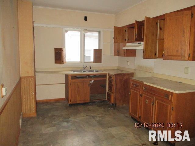 kitchen with sink