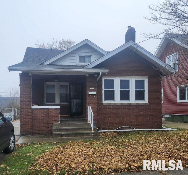 view of bungalow-style house