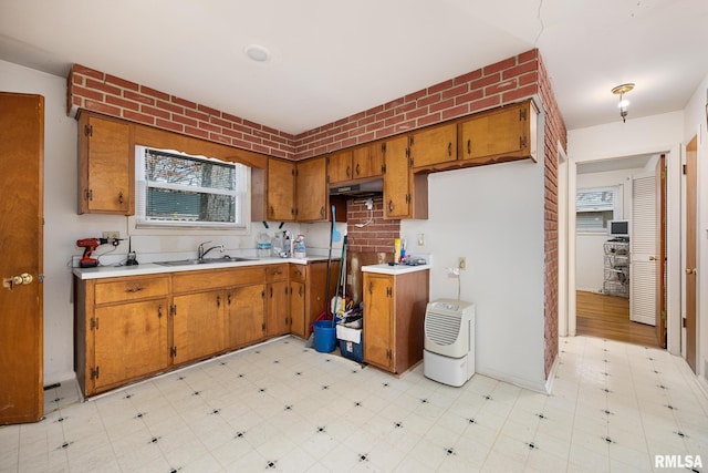 kitchen with sink