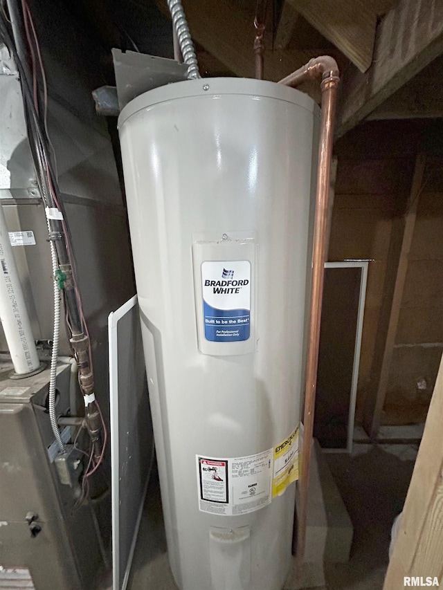 utilities featuring water heater