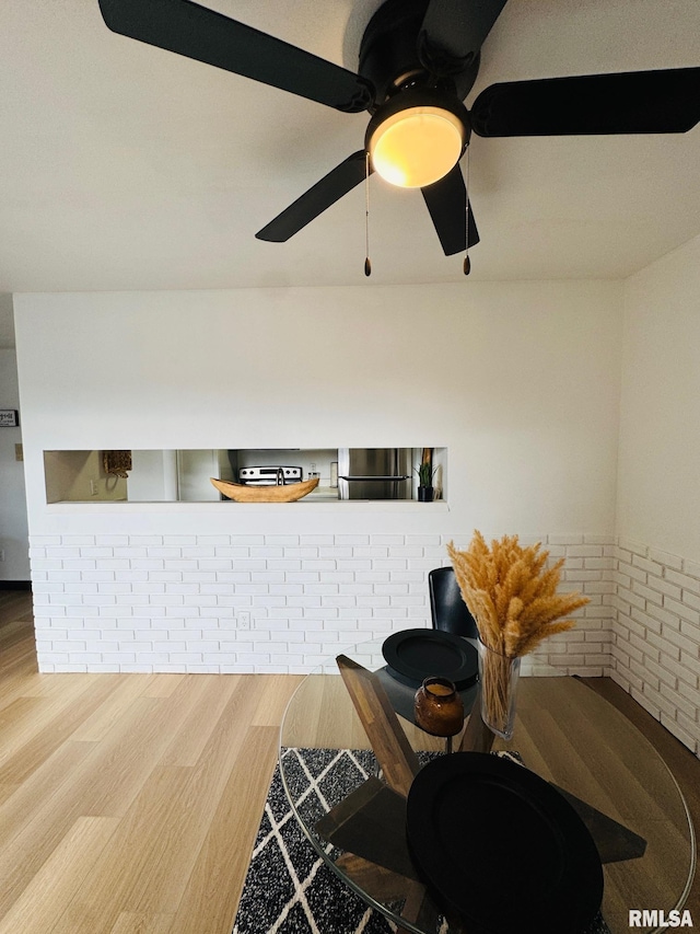 room details with wood-type flooring