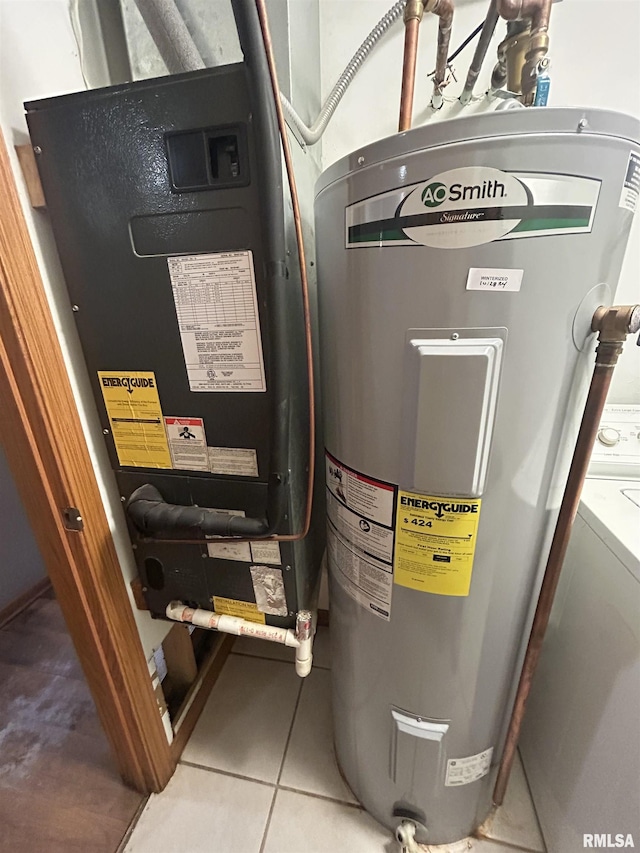 utilities with electric water heater