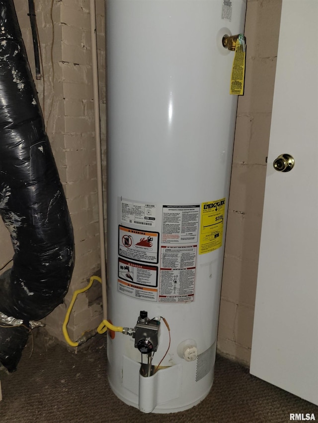 utilities with water heater