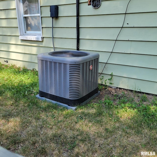 exterior details with cooling unit