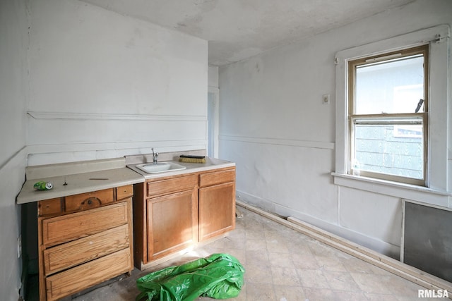 kitchen featuring sink and plenty of natural light