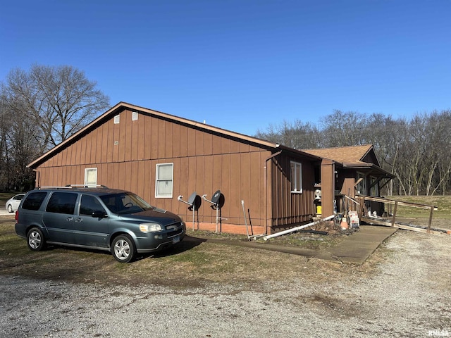 view of property exterior