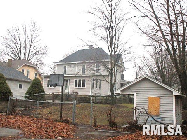 view of rear view of house