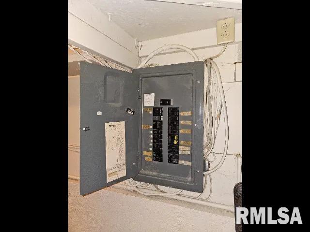 utilities with electric panel