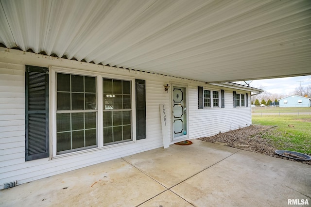 view of patio / terrace