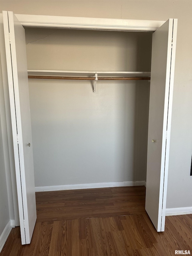 view of closet