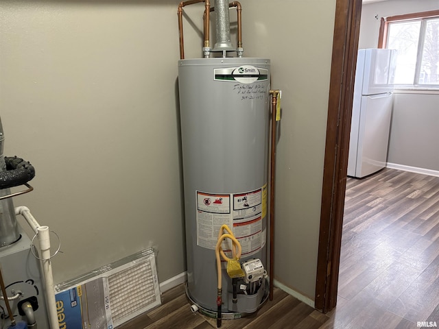 utilities with gas water heater