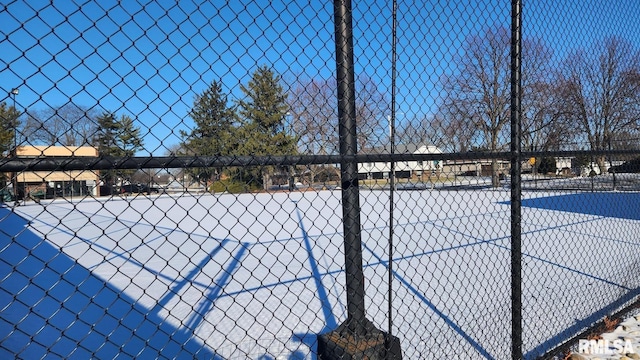 view of sport court