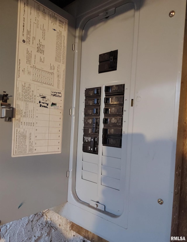 utilities with electric panel