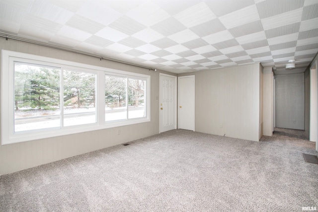 empty room with carpet floors