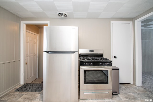 kitchen featuring stainless steel appliances