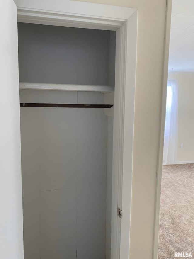 view of closet