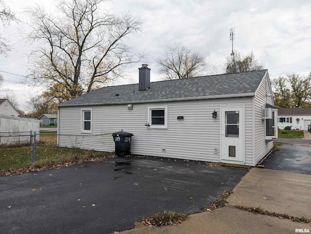 view of rear view of house