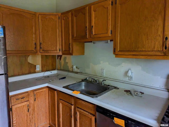 kitchen featuring sink and stainless steel appliances