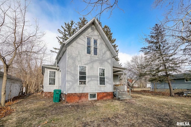 view of back of house