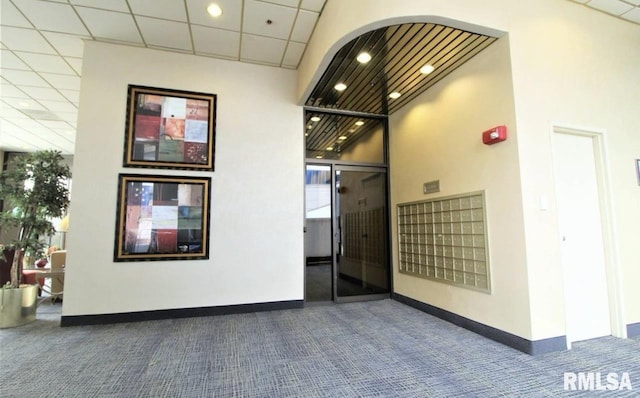 view of building lobby