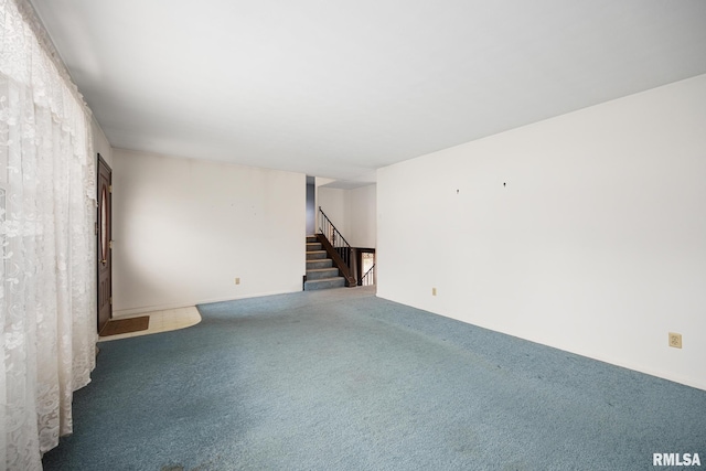 empty room with carpet floors