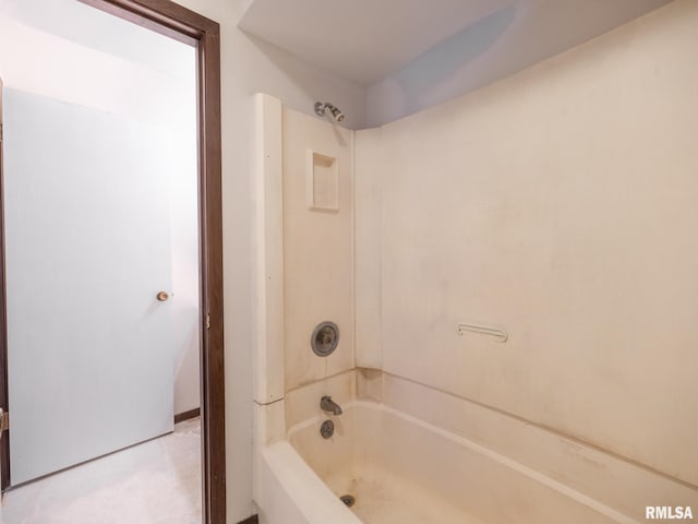 bathroom featuring shower / washtub combination