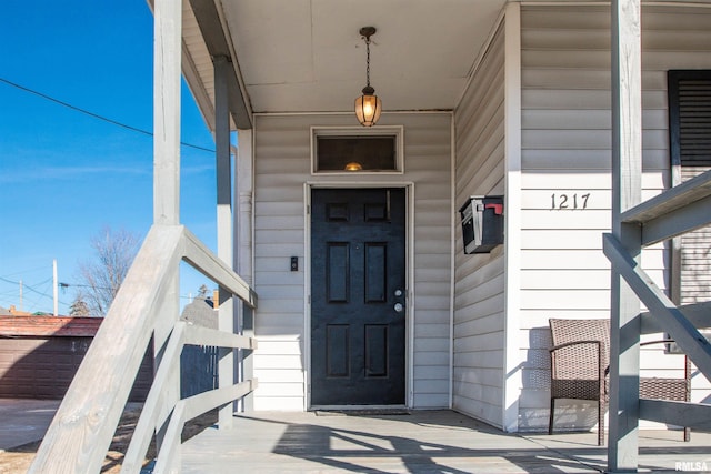 view of property entrance