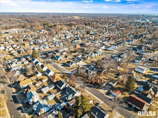 aerial view