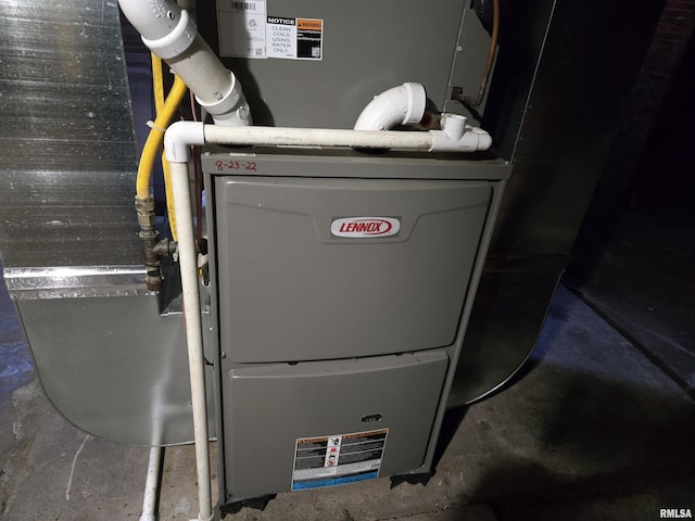 utilities featuring heating unit