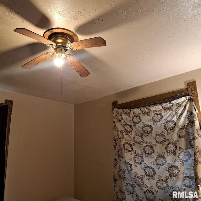 room details with ceiling fan