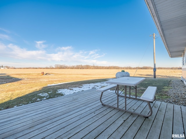 view of deck