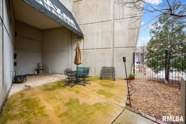 view of patio / terrace