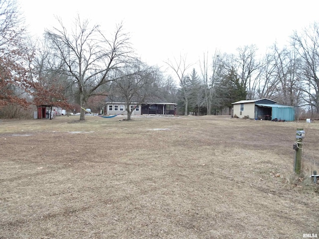 view of yard