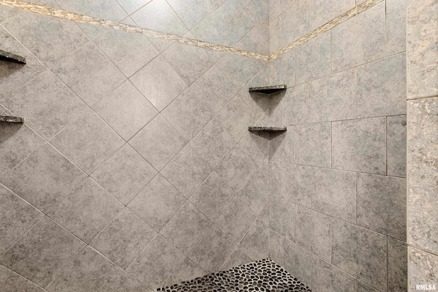 details featuring tiled shower