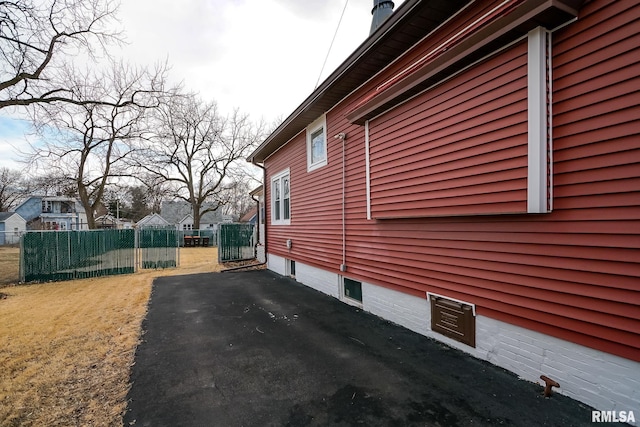 view of side of home