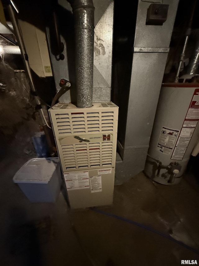 utilities with gas water heater