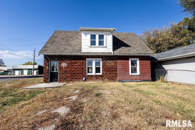 exterior space featuring a yard