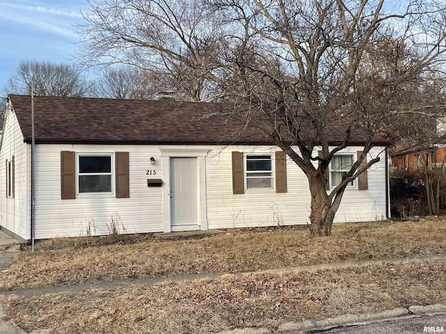 view of front of house